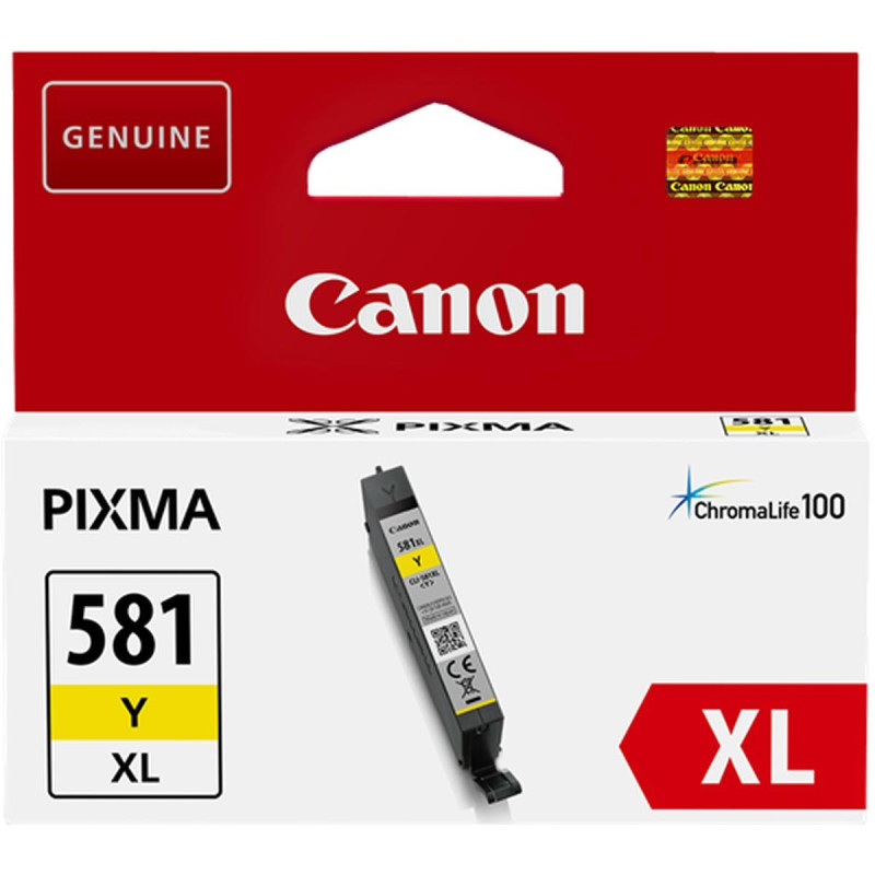 CARTUCCIA ORIGINALE (CLI-581YXL, 2051C001) CANON TS6150 (514PAG) GIALLO XL