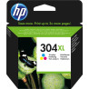CARTUCCIA ORIGINALE (304XL, N9K07AE) HP DESKJET 3720 (300PAG) COLORE XL