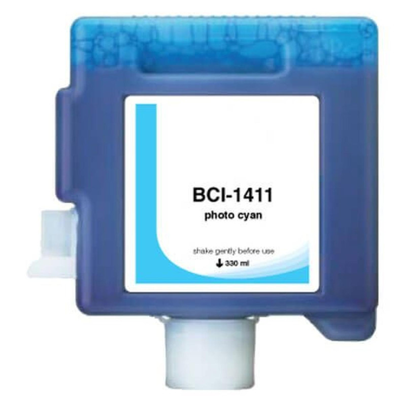 CARTUCCIA PLOTTER COMPATIBILE (BCI-1411PC) PER CANON W7200 (330ML) (7578A001) CIANO PHOTO