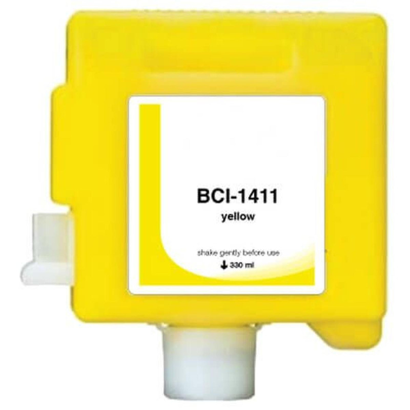 CARTUCCIA PLOTTER COMPATIBILE (BCI-1411Y) PER CANON W7200 (330ML) (7577A001) GIALLO