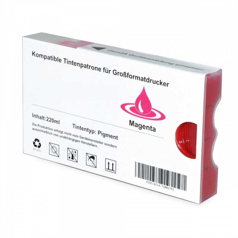 CARTUCCIA PLOTTER COMPATIBILE (C13T612300) PER EPSON STYLUS PRO 7400 (220ML) MAGENTA