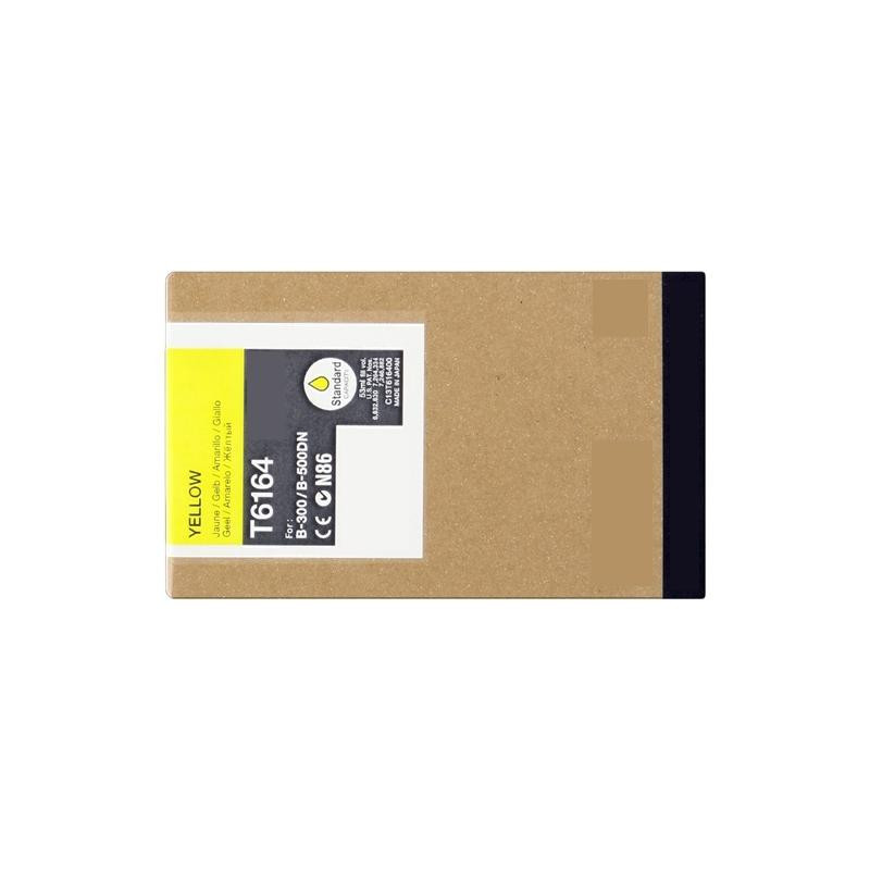 CARTUCCIA PLOTTER COMPATIBILE (C13T616400, T6164) PER EPSON B300 (3,5K) GIALLO