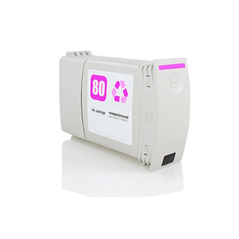 CARTUCCIA PLOTTER COMPATIBILE (C4847A, 80) PER HP DESIGNJET 1050C (350ML) MAGENTA