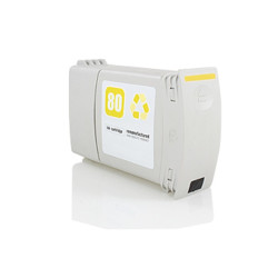 CARTUCCIA PLOTTER COMPATIBILE (C4848A, 80) PER HP DESIGNJET 1050C (350ML) GIALLO