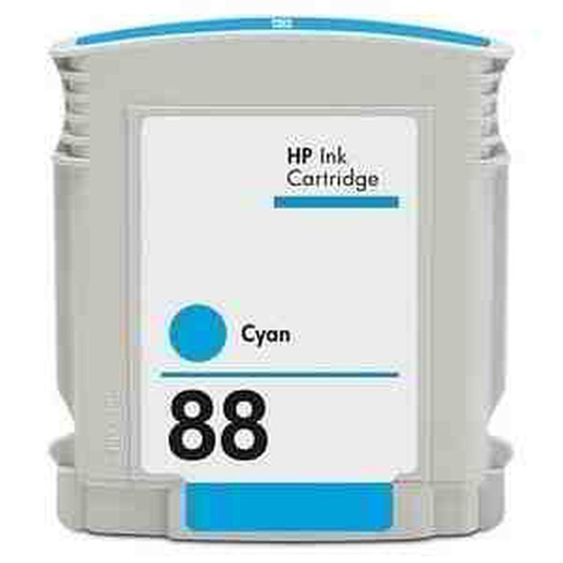 CARTUCCIA PLOTTER COMPATIBILE (C9391A, 88) PER HP OFFICEJET PRO K5400 (24,6ML) CIANO