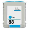 CARTUCCIA PLOTTER COMPATIBILE (C9391A, 88) PER HP OFFICEJET PRO K5400 (24,6ML) CIANO