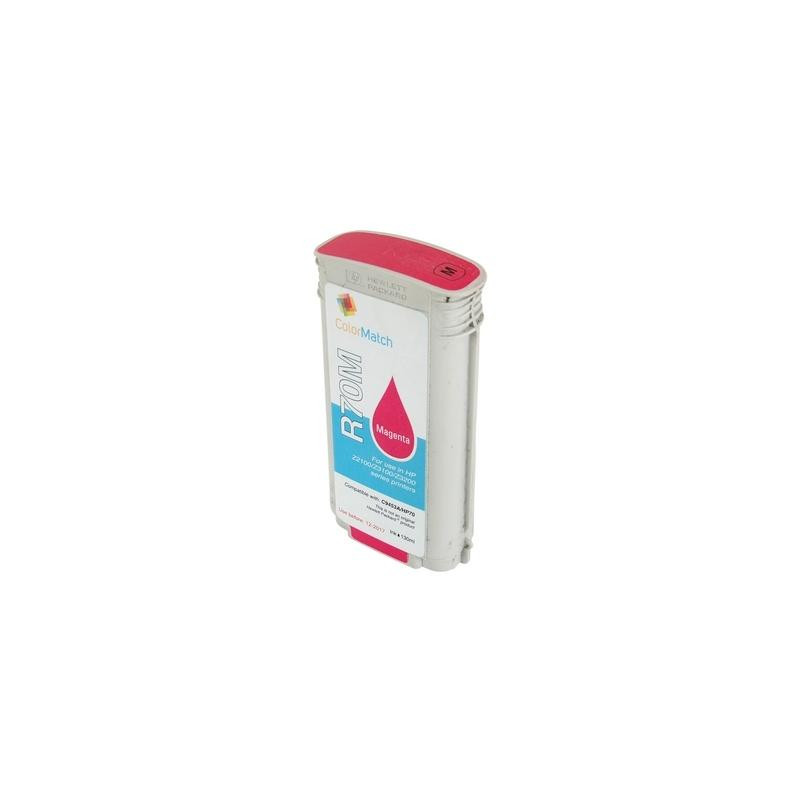 CARTUCCIA PLOTTER COMPATIBILE (C9453A, 70) PER HP DESIGNJET Z2100 (130ML) MAGENTA