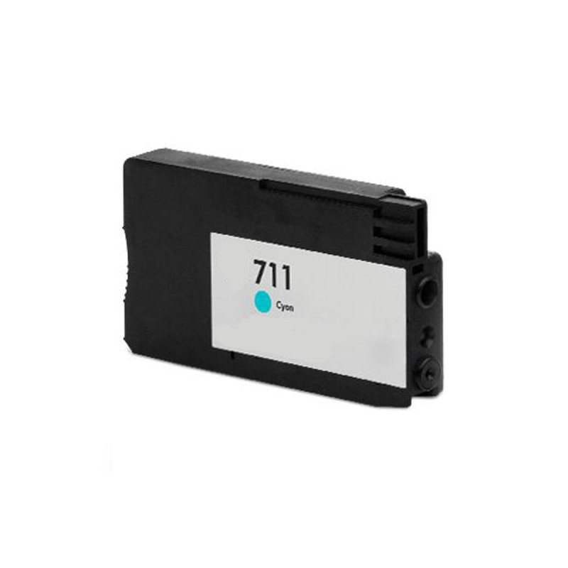 CARTUCCIA PLOTTER COMPATIBILE (CZ130C, 711) PER HP DESIGNJET T120 (29ML) CIANO