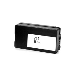 CARTUCCIA PLOTTER COMPATIBILE (CZ133BK, 711) PER HP DESIGNJET T120 (80ML) NERO