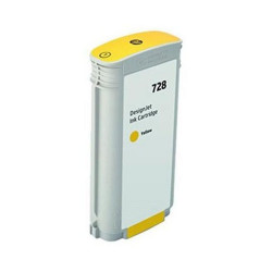 CARTUCCIA PLOTTER COMPATIBILE (F9J65A, 728) PER HP DESIGNJET T730 (300ML) GIALLO