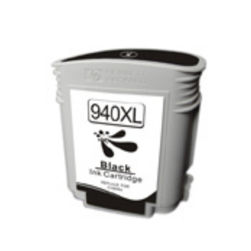 CARTUCCIA PLOTTER RIGENERATA (C4906AE, 940XL) PER HP OFFICEJET PRO 8000 (69ML) NERO PIGMENTATO