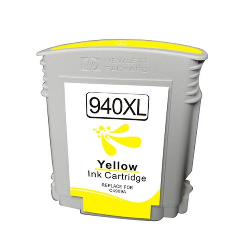CARTUCCIA PLOTTER RIGENERATA (C4909AE, 940XL) PER HP OFFICEJET PRO 8000 (28ML) GIALLO