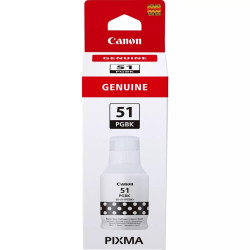 INCHIOSTRO ORIGINALE CANON (GI51, GI-51PGBK, 4529C001) (6K) NERO