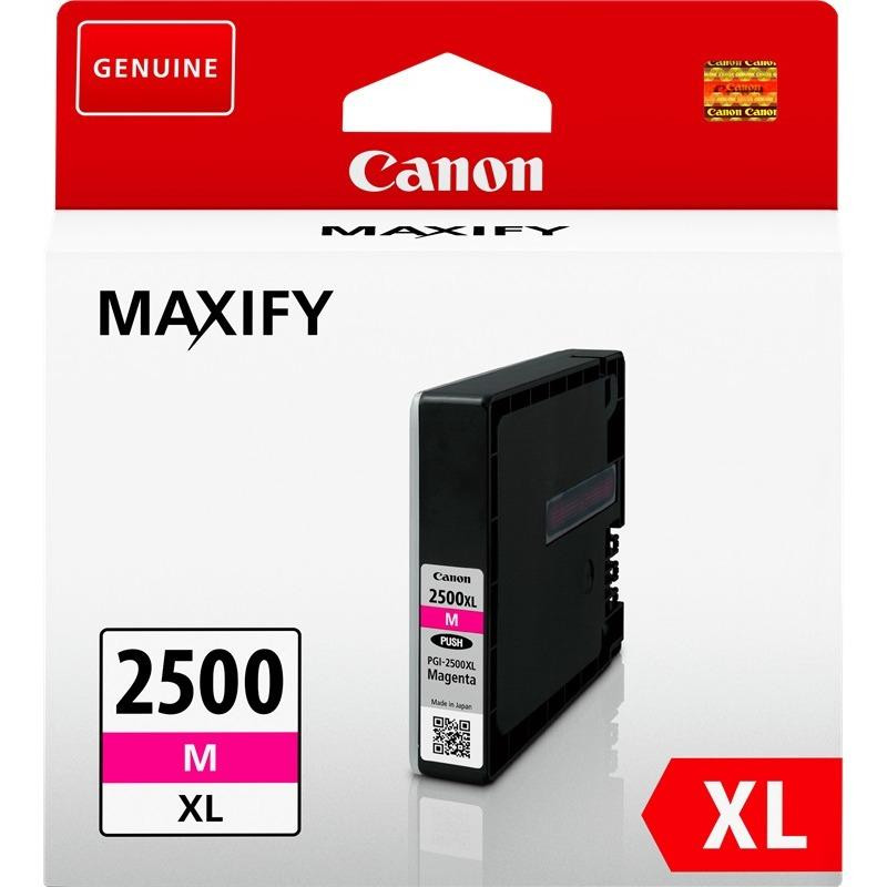 CARTUCCIA ORIGINALE (PGI-2500XLM, 9266B001) CANON MB5050 | 1,295K | MAGENTA XL