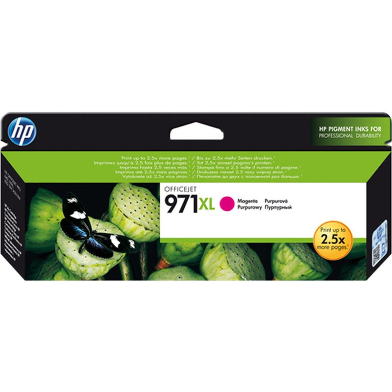 CARTUCCIA ORIGINALE (971XL, CN627AE) HP OFFICEJET PRO X451 (6,6K) MAGENTA XL