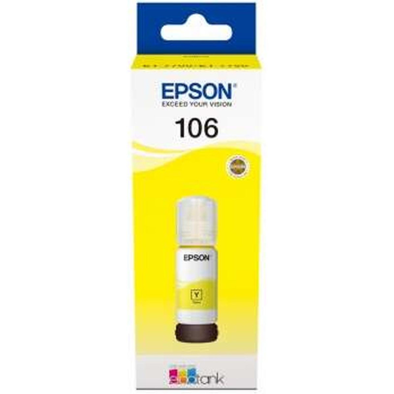 INCHIOSTRO ORIGINALE (106, C13T00R440) EPSON ECOTANK ET-7700 | GIALLO