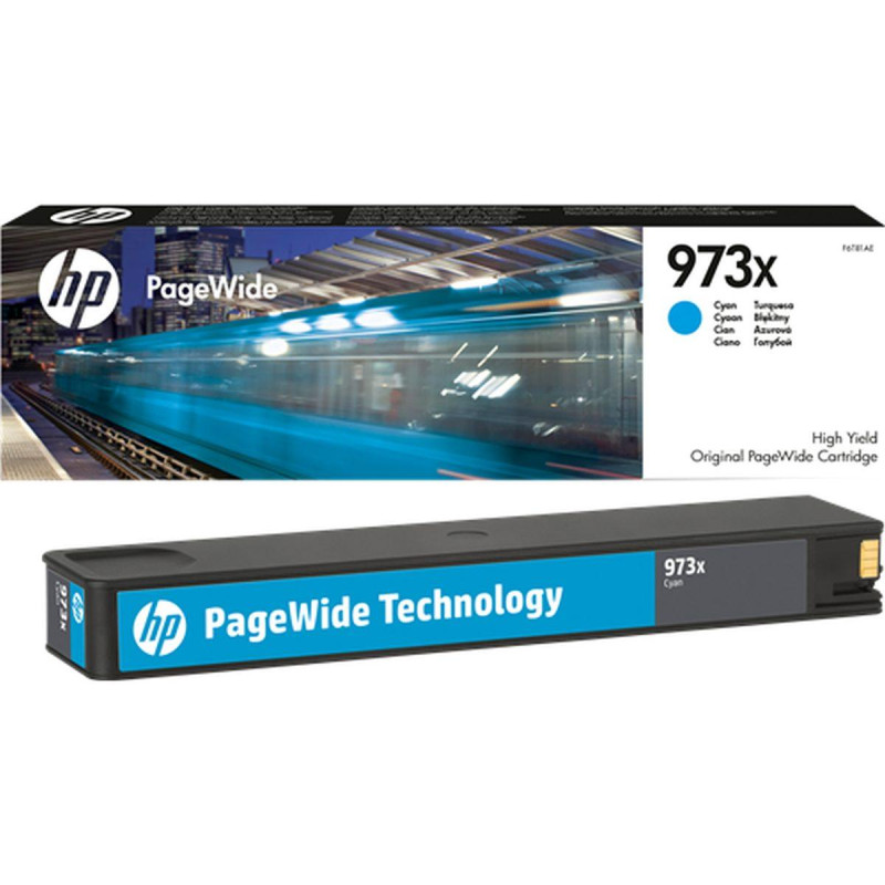 CARTUCCIA ORIGINALE (F6T81AE, 973X) HP PAGEWIDE PRO 452DW (7K) CIANO