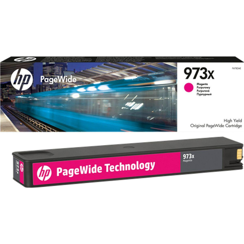 CARTUCCIA ORIGINALE (F6T82AE, 973X) HP PAGEWIDE PRO 452DW (7K) MAGENTA