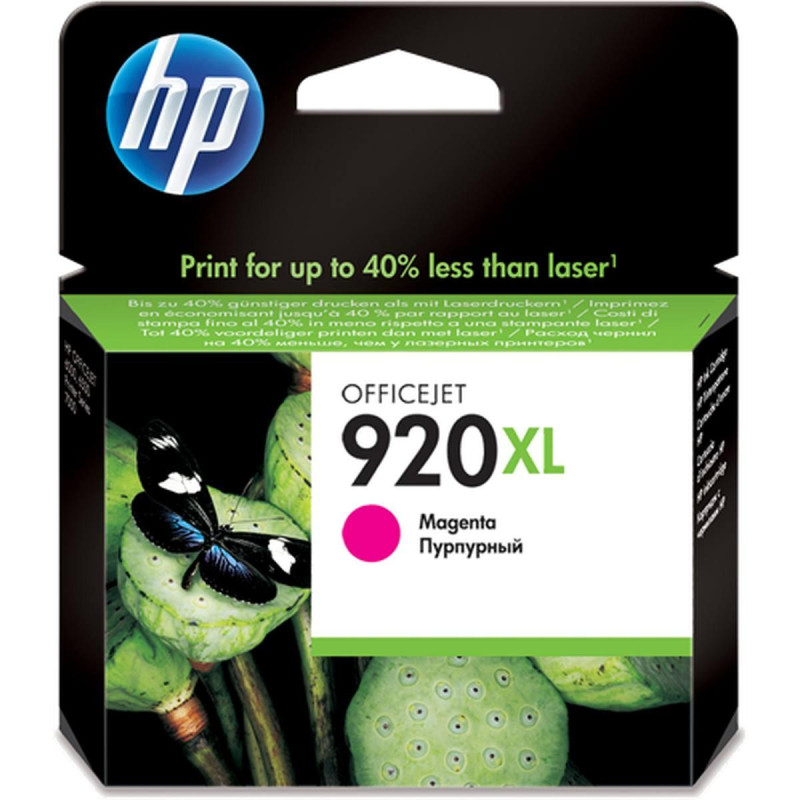 CARTUCCIA ORIGINALE (CD973AE, 920XL) HP OFFICEJET 6000 (700PAG) MAGENTA XL
