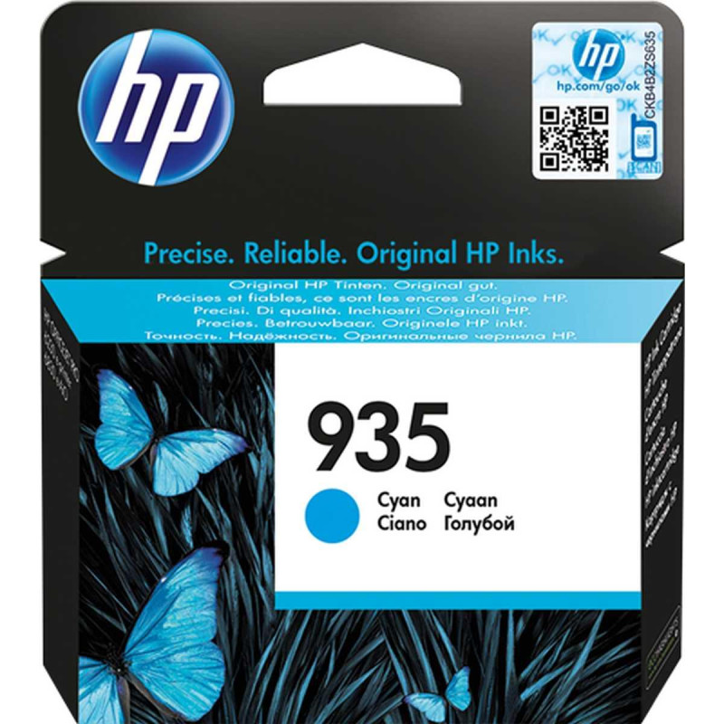 CARTUCCIA ORIGINALE (935, C2P20AE) HP OFFICEJET PRO 6830 (400PAG) CIANO
