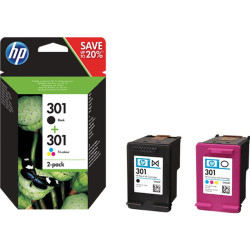 MULTIPACK ORIGINALE (301, N9J72AE) HP DESKJET 1010