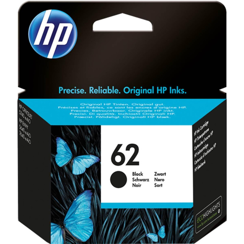 CARTUCCIA ORIGINALE (62, C2P04AE) HP ENVY 5640 (200PAG) NERO