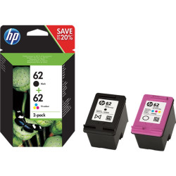 MULTIPACK ORIGINALE (62, N9J71AE) HP ENVY 5640 (NERO+COLORI)