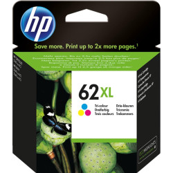 CARTUCCIA ORIGINALE (62XL, C2P07AE) HP ENVY 5640 (415PAG) COLORE XL