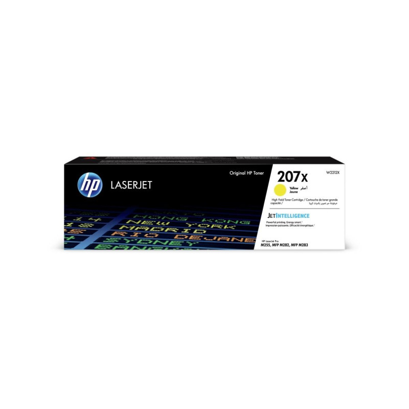 TONER ORIGINALE (W2212X, 207X) HP PRO M255DW (2,45K) GIALLO XL