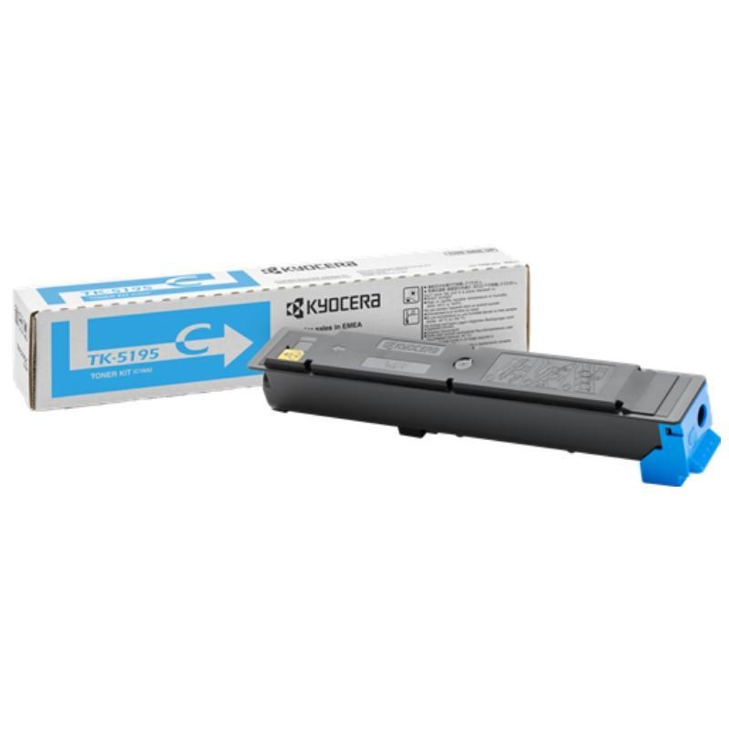 TONER ORIGINALE (TK-5195C, 1T02R4CNL0) KYOCERA TASKALFA 306CI (7K) CIANO