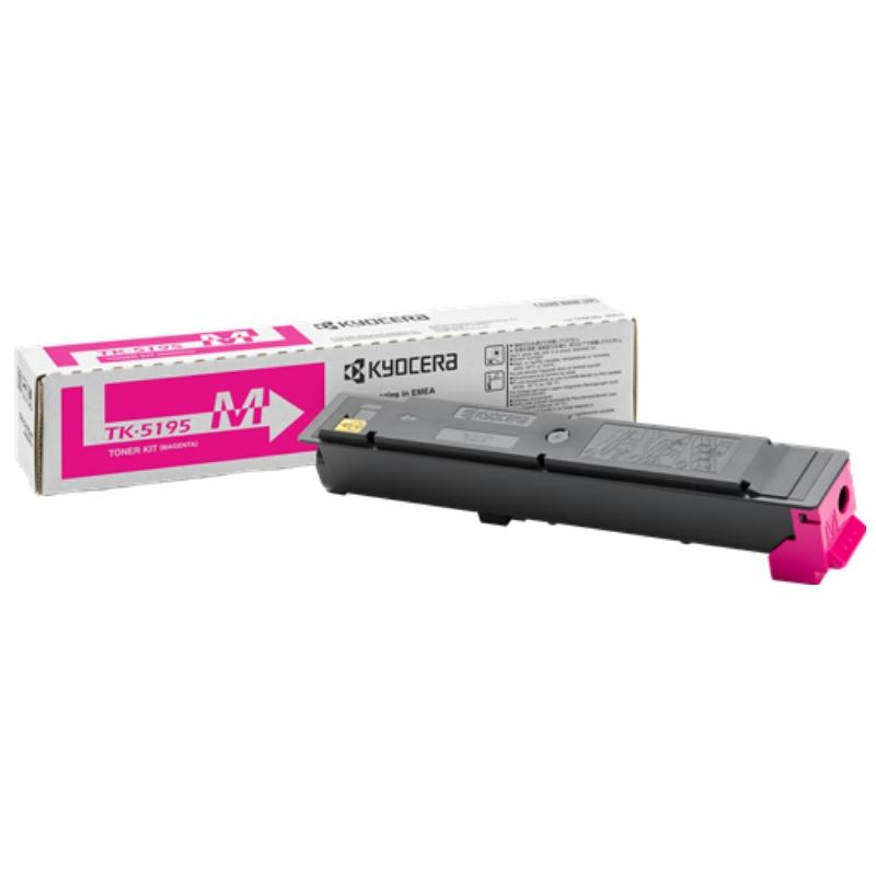 TONER ORIGINALE (TK-5195M, 1T02R4BNL0) PER KYOCERA TASKALFA 306CI (7K) MAGENTA
