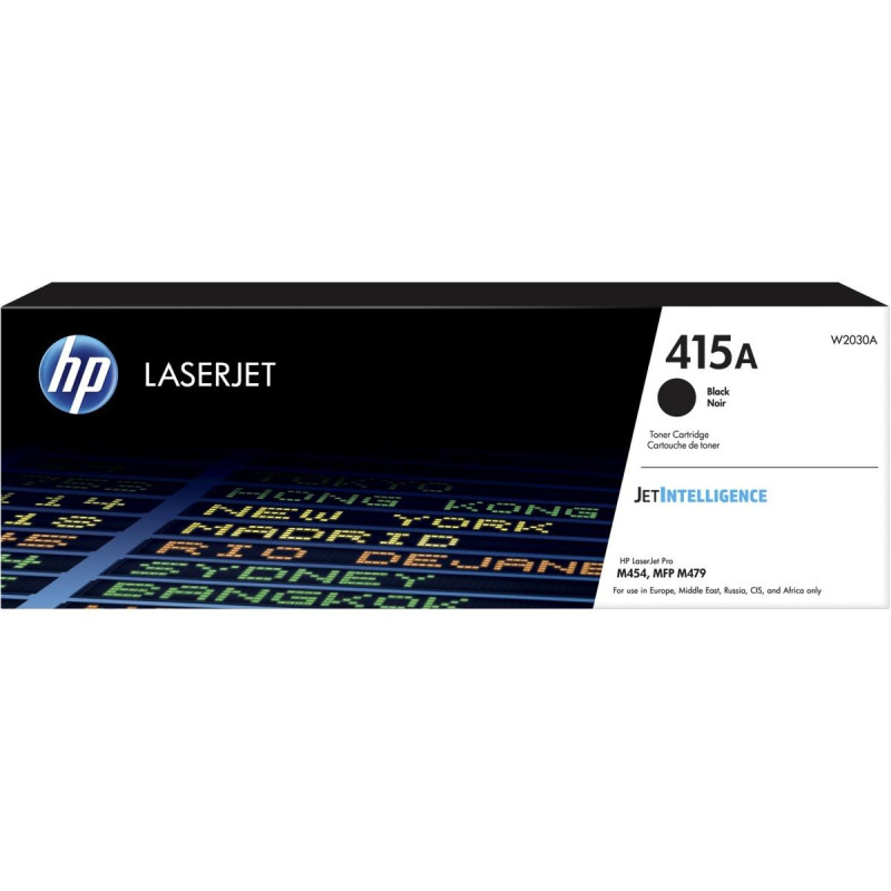 TONER ORIGINALE (W2030A, 415A) HP COLOR LASERJET PRO M454DW (2,4K) NERO