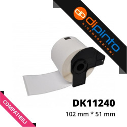ETICHETTE COMPATIBILI PER BROTHER P-TOUCH (DK-11240) (102X51) (600PZ)