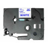 NASTRO COMPATIBILE LAMINATO BLU SU BIANCO (12MM X 8M) PER BROTHER TZE-233