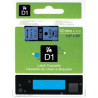 NASTRO NERO SU BLU (12 MM X 7 M) PER DYMO D1 (S0720560, 45016)