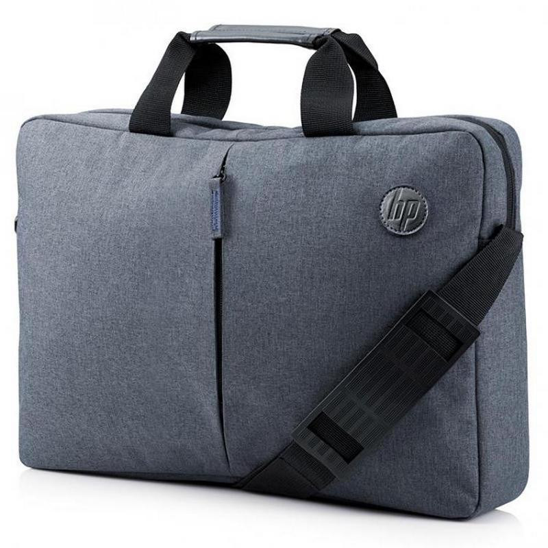 BORSA HP ESSENTIAL CON CARICAMENTO DALL'ALTO PER LAPTOP FINO A 15,6 POLLICI - TASCA VERTICALE ESTERNA - MANIGLIA E TRACOLLA PER 