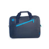 BORSA NGS PER PORTATILE 15,6" IMBOTTITURA INTERNA - 2 SCOMPARTI E TASCA ESTERNA - COLORE BLU