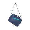 BORSA NGS PER PORTATILE 15,6" IMBOTTITURA INTERNA - 2 SCOMPARTI E TASCA ESTERNA - COLORE BLU
