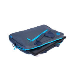 BORSA NGS PER PORTATILE 15,6" IMBOTTITURA INTERNA - 2 SCOMPARTI E TASCA ESTERNA - COLORE BLU