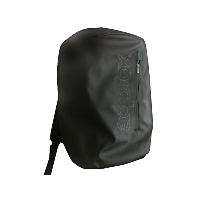 ZAINO PER LAPTOP DA 15,6 POLLICI APPROX - RESISTENTE ALL'ACQUA - IMBOTTITURA INTERNA DI ALTA QUALITÀ - NERO
