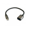 CAVO 3GO C136 OTG DA USB-A FEMMINA A USB-C 3.0 MASCHIO 32 + 24 AP + H 20 CM