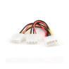 CAVO ALIMENTAZIONE GEMBIRD MOLEX 5.25"/M-2X5.25" 0.20M