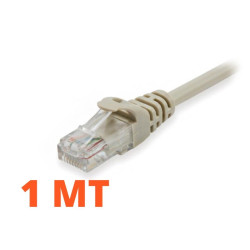 CAVO DI RETE RJ45 CAT.6 TUBO FLESSIBILE 1M