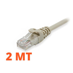 CAVO DI RETE RJ45 CAT.6 TUBO FLESSIBILE 2M