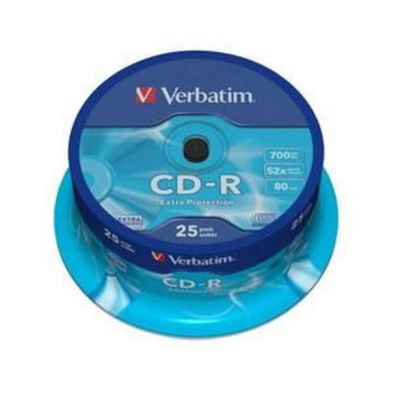 VERBATIM CD-R 52X 700MB (25PZ)