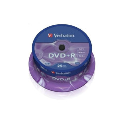 VERBATIM DVD+R 16X 4.7GB (25PZ)
