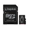 SCHEDA DI MEMORIA SDHC KINGSTON 128GB CLASSE 10/100 MB + ADATTATORE SD