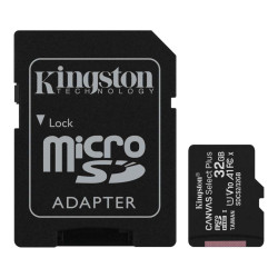 SCHEDA DI MEMORIA MICRO SDHC KINGSTON 32GB CLASSE 10/100 MB + ADATTATORE SD