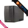 UPS NGS FORTRESS 1200 V2 SAI 800VA 480W - TECNOLOGIA OFF LINE - FUNZIONE AVR - 2X SCHUKOS - PROTEZIONE DA SOVRACCARICO E CORTOCI