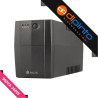 UPS NGS FORTRESS 900 V2 SAI 600VA 360W - TECNOLOGIA OFF LINE - 2X SCHUKOS - PROTEZIONE DA SOVRACCARICO E CORTOCIRCUITO